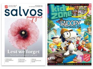 Salvos Magazine and Kidzone PowerPoint - November 8, 2025